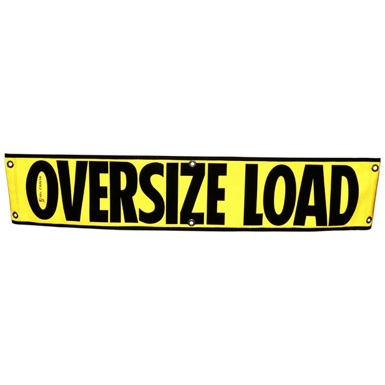 12x60 OVERSIZE LOAD HIGH INTENSITY REFLECTIVE BANNER