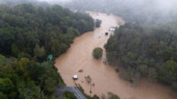 western north Carolina river flood, Photo Courtesy of Samaritan’s Purse