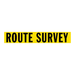 Route Survey Banner