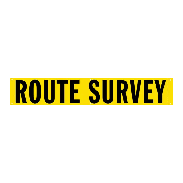 Route Survey Banner